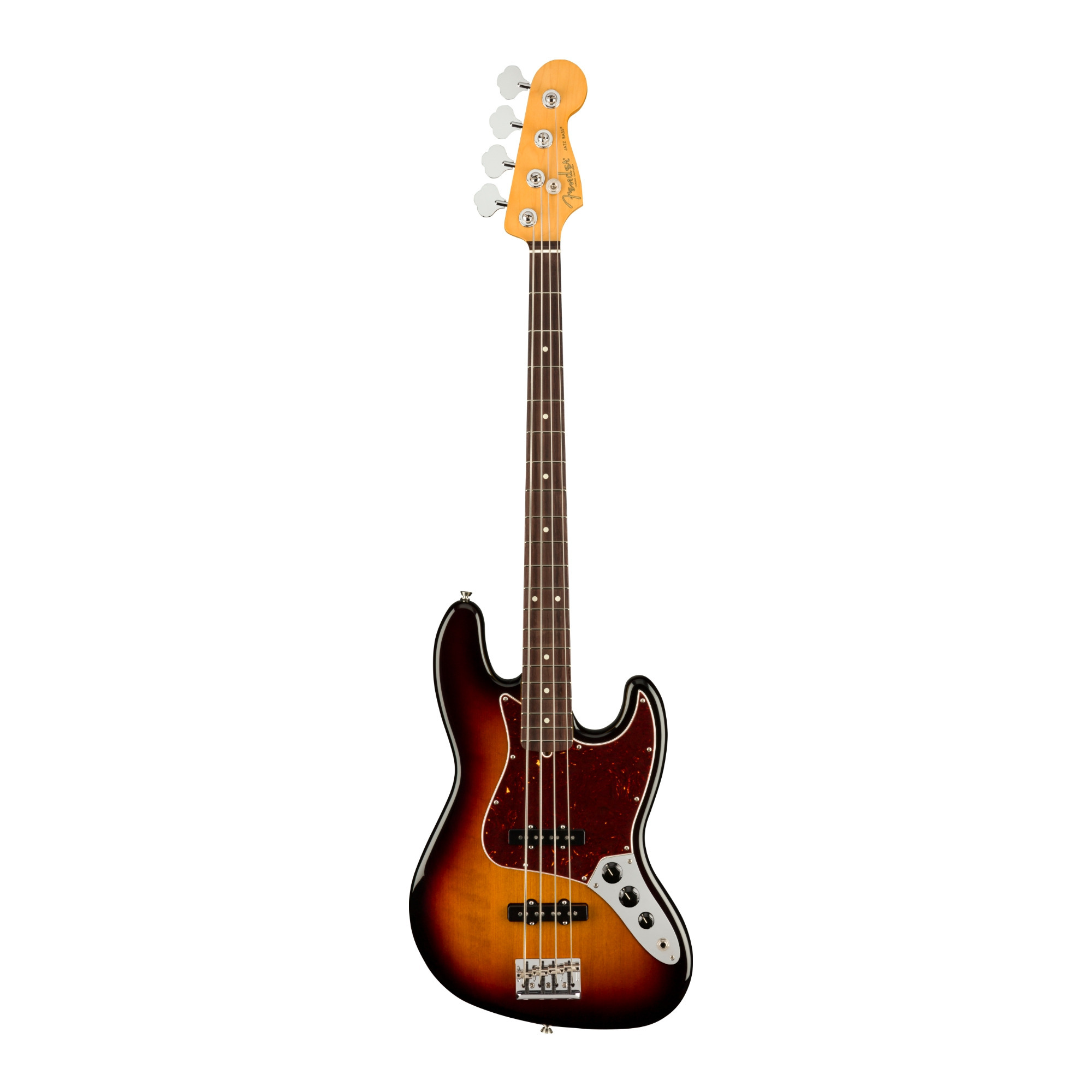 Fender American Professional II 4-String Jazz Bass (Right-Handed, Rosewood, 3-Color Sunburst) -  0193970700