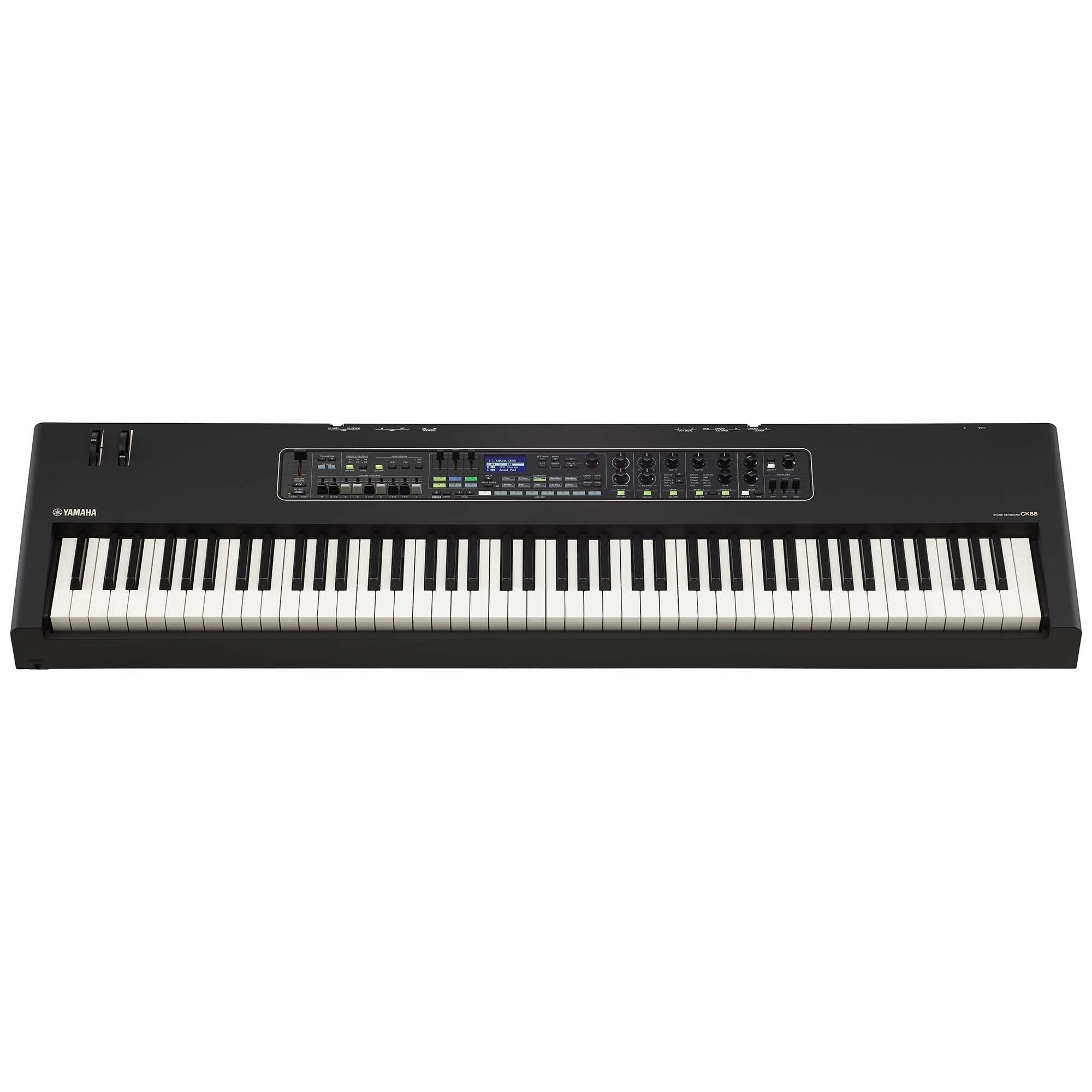 88-Key Stage Keyboard with Built-In Speakers, MIDI Interface, and USB Audio (Black) - Yamaha CK88