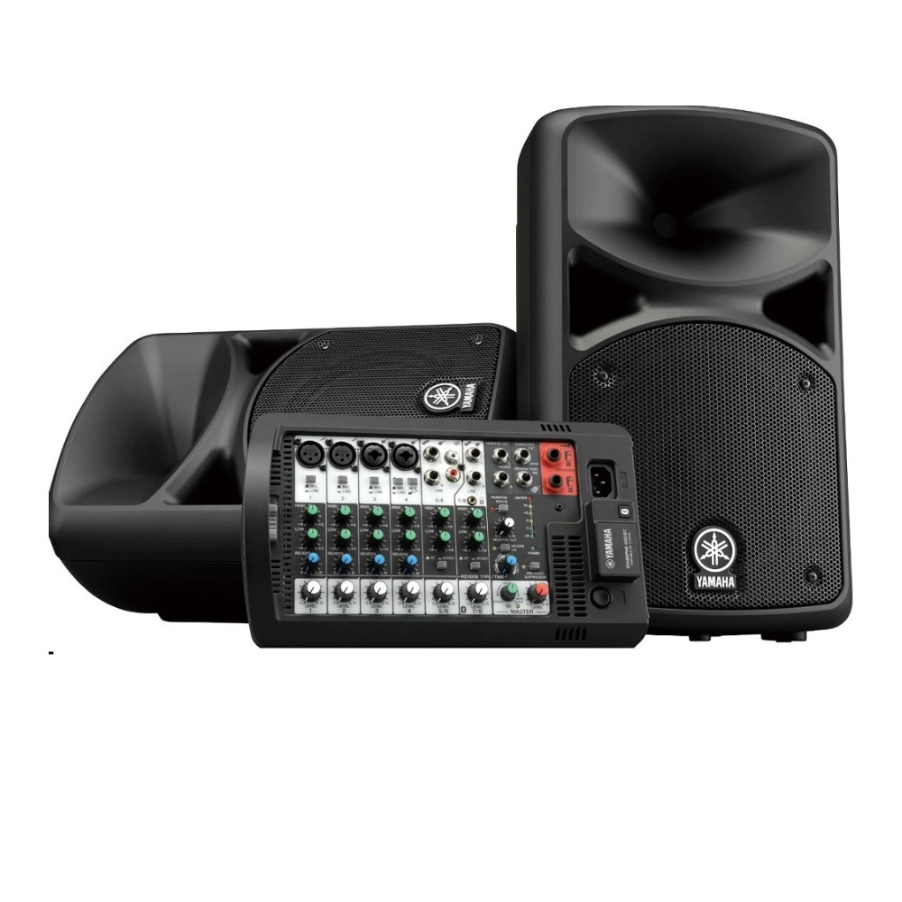 Portable PA System with Bluetooth in Black - Yamaha STAGEPAS 400BT