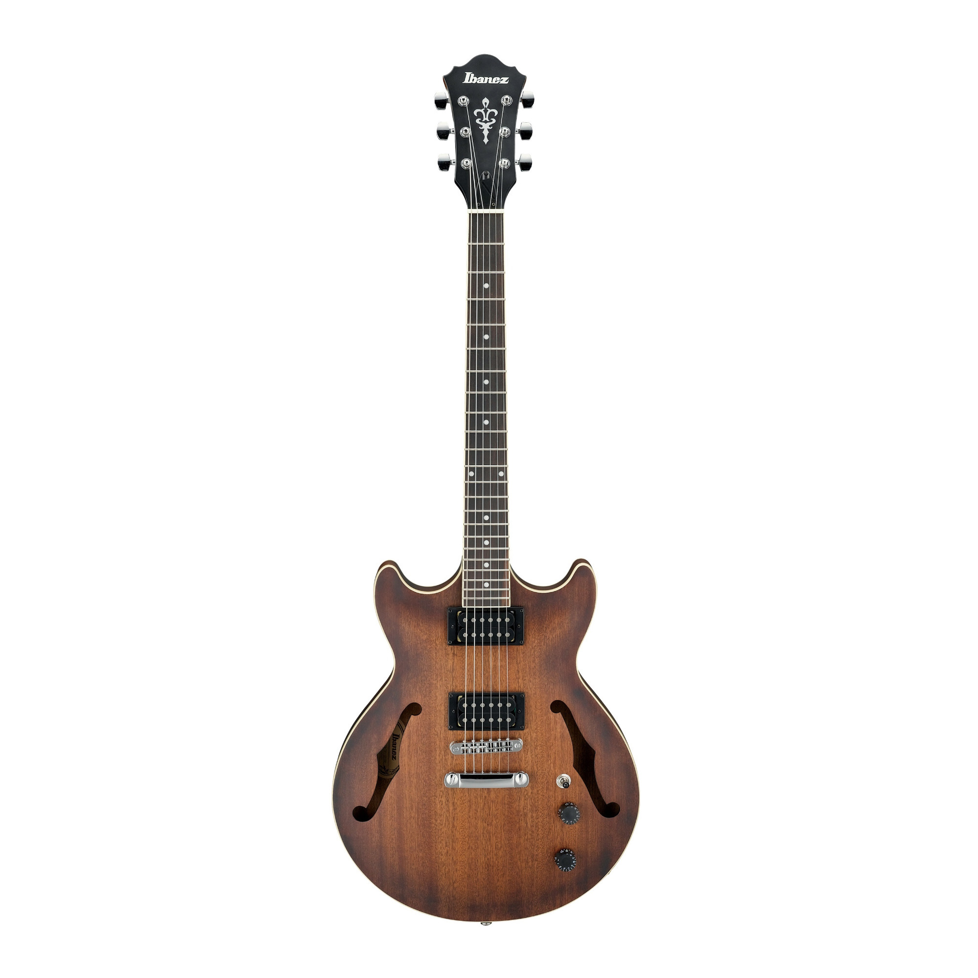 Ibanez AM53 6-String Hollow-Body Electric Guitar (Right-Hand, Tobacco Flat) -  AM53TF