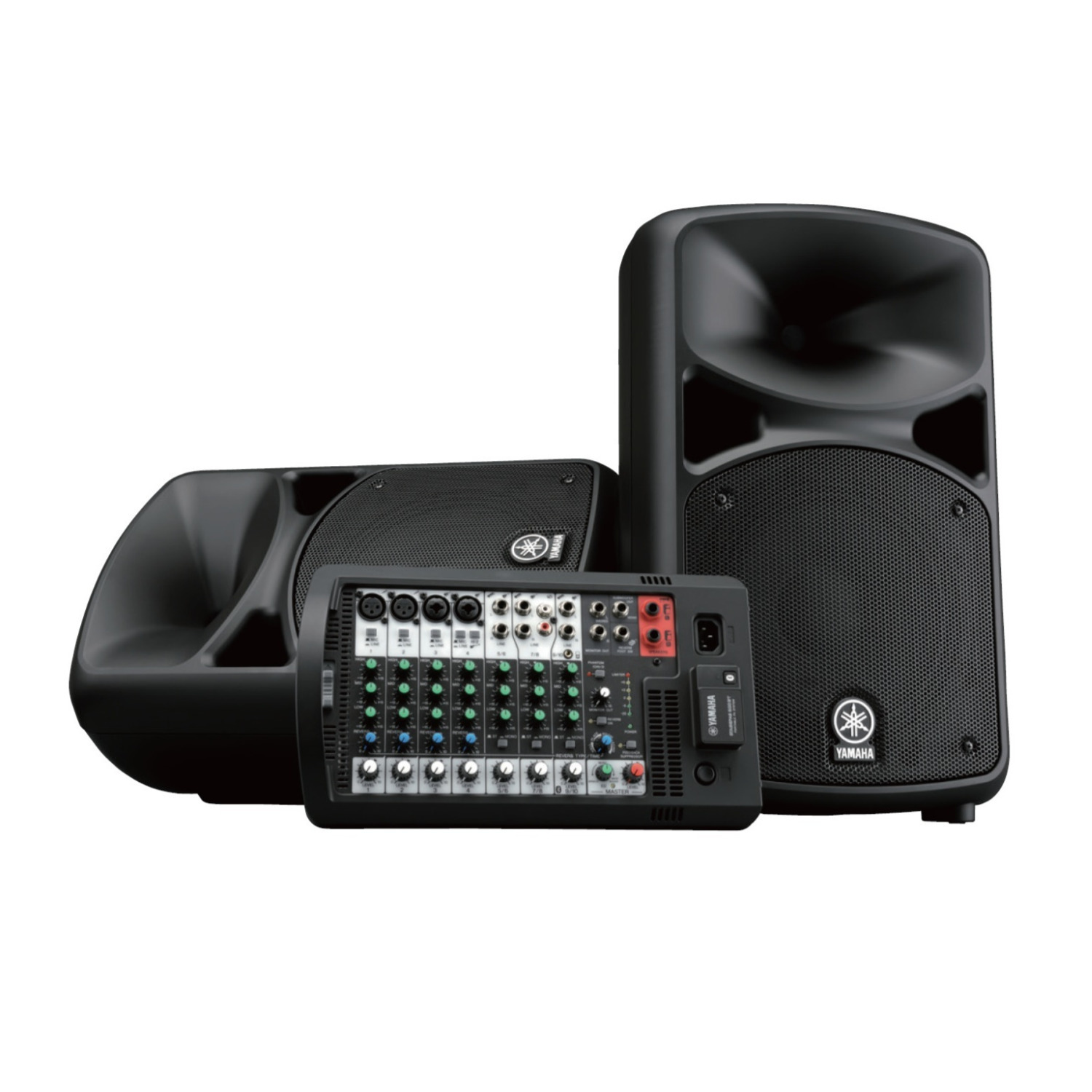 Portable PA System with Bluetooth in Black - Yamaha STAGEPAS 600BT