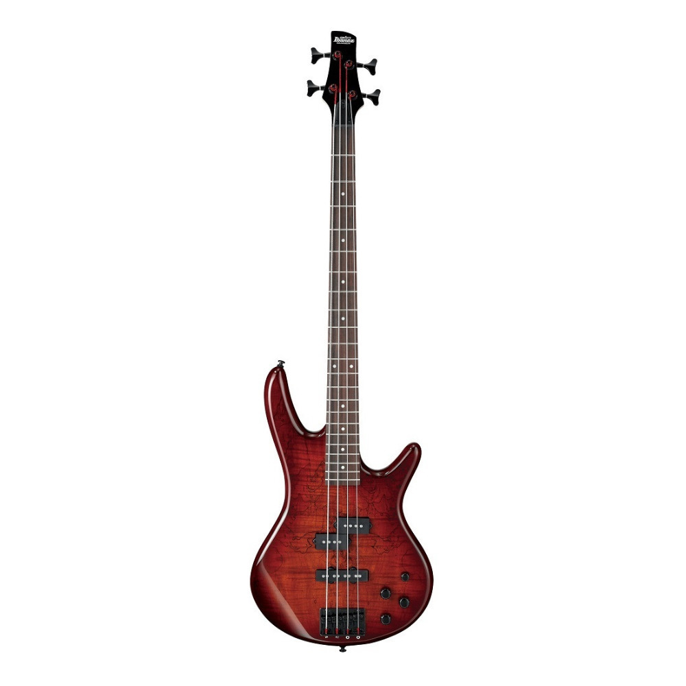 Ibanez GSR200SM 4-String Electric Bass Guitar (Right-Hand, Charcoal Brown Burst) -  GSR200SMCNB