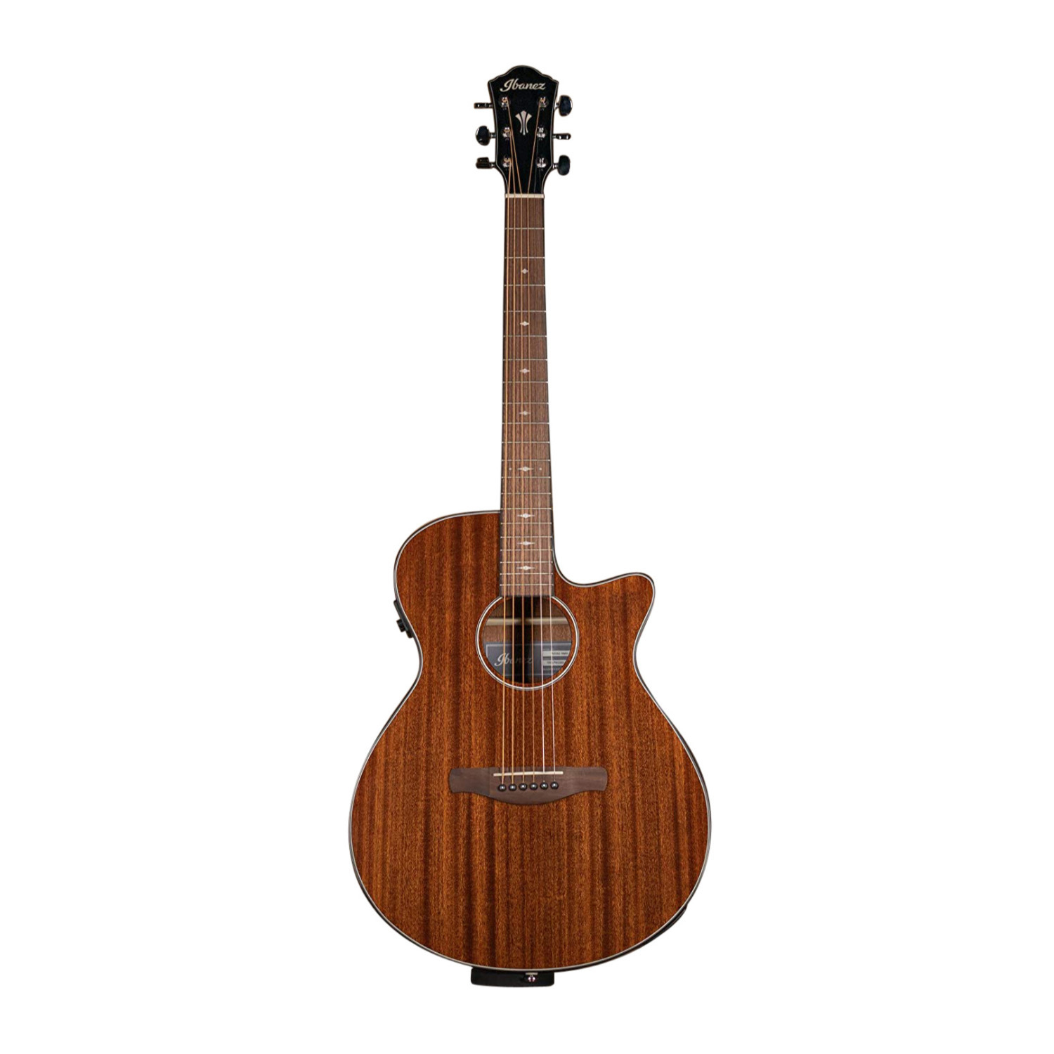 Ibanez AEG62 6-String Acoustic-Electric Guitar (Right Hand, Natural Mahogany High Gloss) in Brown -  AEG62NMH